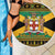 Jamaica Christmas Beach Blanket Coat Of Arms Merri Crissmuss - Wonder Print Shop