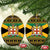 Jamaica Christmas Ceramic Ornament Coat Of Arms Merri Crissmuss - Wonder Print Shop