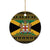 Jamaica Christmas Ceramic Ornament Coat Of Arms Merri Crissmuss - Wonder Print Shop