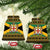 Jamaica Christmas Ceramic Ornament Coat Of Arms Merri Crissmuss - Wonder Print Shop