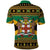 Jamaica Christmas Polo Shirt Coat Of Arms Merri Crissmuss