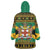 Jamaica Christmas Wearable Blanket Hoodie Coat Of Arms Merri Crissmuss