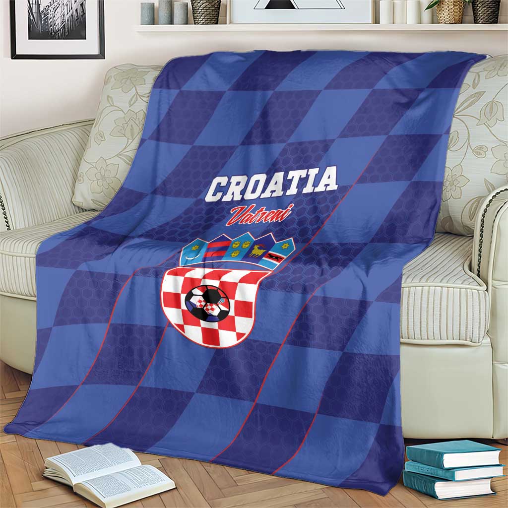 Croatia Football Blanket Come On Vatreni - Wonder Print Shop