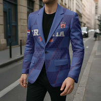 Custom Croatia Football Blazer Come On Vatreni - Wonder Print Shop