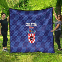 Croatia Football Quilt Come On Vatreni - Wonder Print Shop