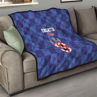 Croatia Football Quilt Come On Vatreni - Wonder Print Shop