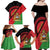 Personalised Malawi Family Matching Off Shoulder Maxi Dress and Hawaiian Shirt Coat Of Arms - Flag Style - Wonder Print Shop