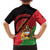 Personalised Malawi Family Matching Puletasi and Hawaiian Shirt Coat Of Arms - Flag Style