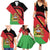 Personalised Malawi Family Matching Summer Maxi Dress and Hawaiian Shirt Coat Of Arms - Flag Style - Wonder Print Shop