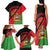 Personalised Malawi Family Matching Tank Maxi Dress and Hawaiian Shirt Coat Of Arms - Flag Style - Wonder Print Shop