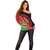 Personalised Malawi Off Shoulder Sweater Coat Of Arms - Flag Style