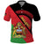 Personalised Malawi Polo Shirt Coat Of Arms - Flag Style - Wonder Print Shop