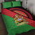 Personalised Malawi Quilt Bed Set Coat Of Arms - Flag Style - Wonder Print Shop