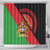 Personalised Malawi Shower Curtain Coat Of Arms - Flag Style - Wonder Print Shop