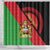 Personalised Malawi Shower Curtain Coat Of Arms - Flag Style - Wonder Print Shop