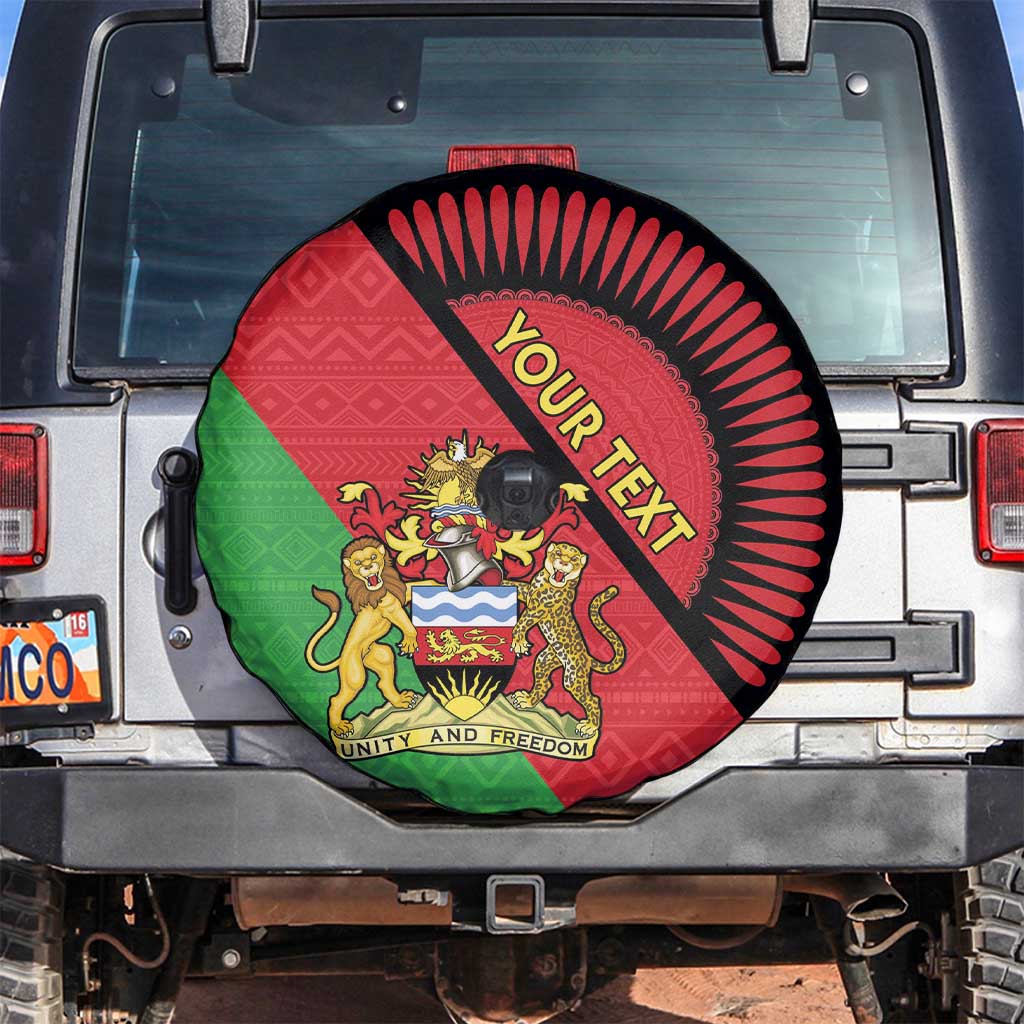 Personalised Malawi Spare Tire Cover Coat Of Arms - Flag Style - Wonder Print Shop