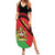 Personalised Malawi Summer Maxi Dress Coat Of Arms - Flag Style - Wonder Print Shop