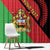 Personalised Malawi Window Curtain Coat Of Arms - Flag Style - Wonder Print Shop