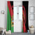 Personalised Malawi Window Curtain Coat Of Arms - Flag Style - Wonder Print Shop