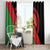 Personalised Malawi Window Curtain Coat Of Arms - Flag Style - Wonder Print Shop