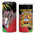 Personalised Malawi Thomsons Gazelle 4 in 1 Can Cooler Tumbler Lotus - African Pattern - Wonder Print Shop