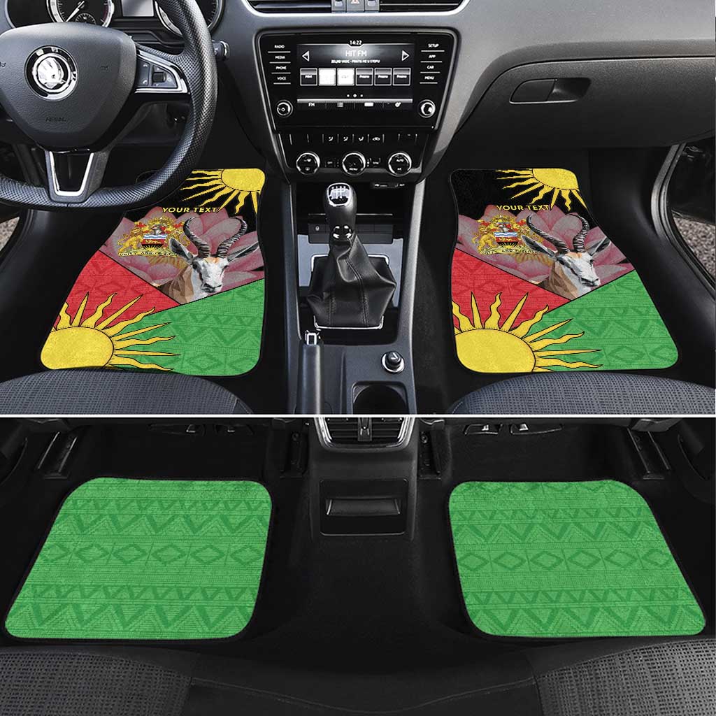 Personalised Malawi Thomsons Gazelle Car Mats Lotus - African Pattern - Wonder Print Shop