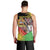 Personalised Malawi Thomsons Gazelle Men Tank Top Lotus - African Pattern