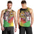 Personalised Malawi Thomsons Gazelle Men Tank Top Lotus - African Pattern