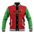 Custom Malawi Football Baseball Jacket Go Flames - Wonder Print Shop