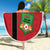 Custom Malawi Football Beach Blanket Go Flames - Wonder Print Shop