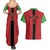 Custom Malawi Football Couples Matching Summer Maxi Dress and Hawaiian Shirt Go Flames