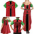 Custom Malawi Football Family Matching Summer Maxi Dress and Hawaiian Shirt Go Flames - Wonder Print Shop