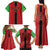 Custom Malawi Football Family Matching Tank Maxi Dress and Hawaiian Shirt Go Flames - Wonder Print Shop