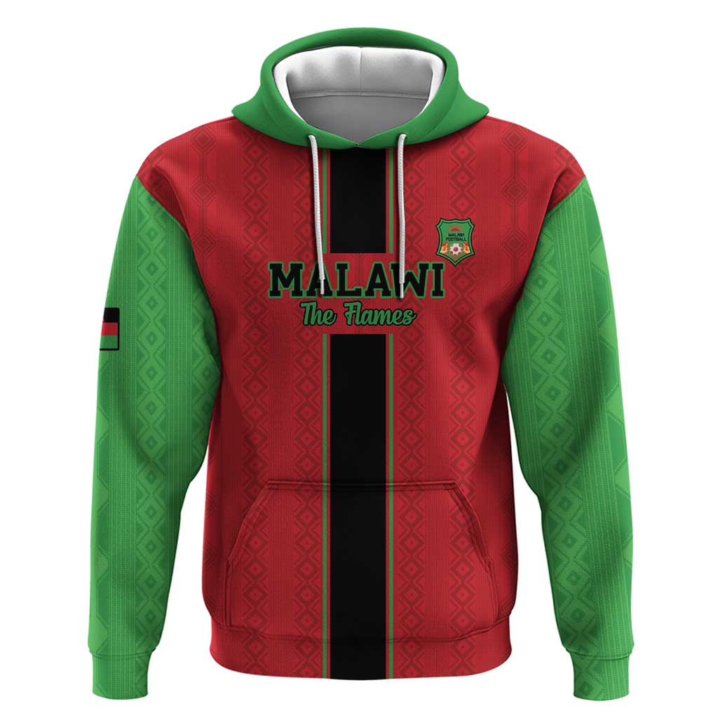 Custom Malawi Football Hoodie Go Flames - Wonder Print Shop