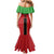 Custom Malawi Football Mermaid Dress Go Flames - Wonder Print Shop