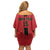 Custom Malawi Football Off Shoulder Short Dress Go Flames - Wonder Print Shop