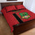 Custom Malawi Football Quilt Bed Set Go Flames - Wonder Print Shop