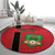 Custom Malawi Football Round Carpet Go Flames - Wonder Print Shop