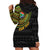 Personalised South Africa Hoodie Dress African Tribal Pattern