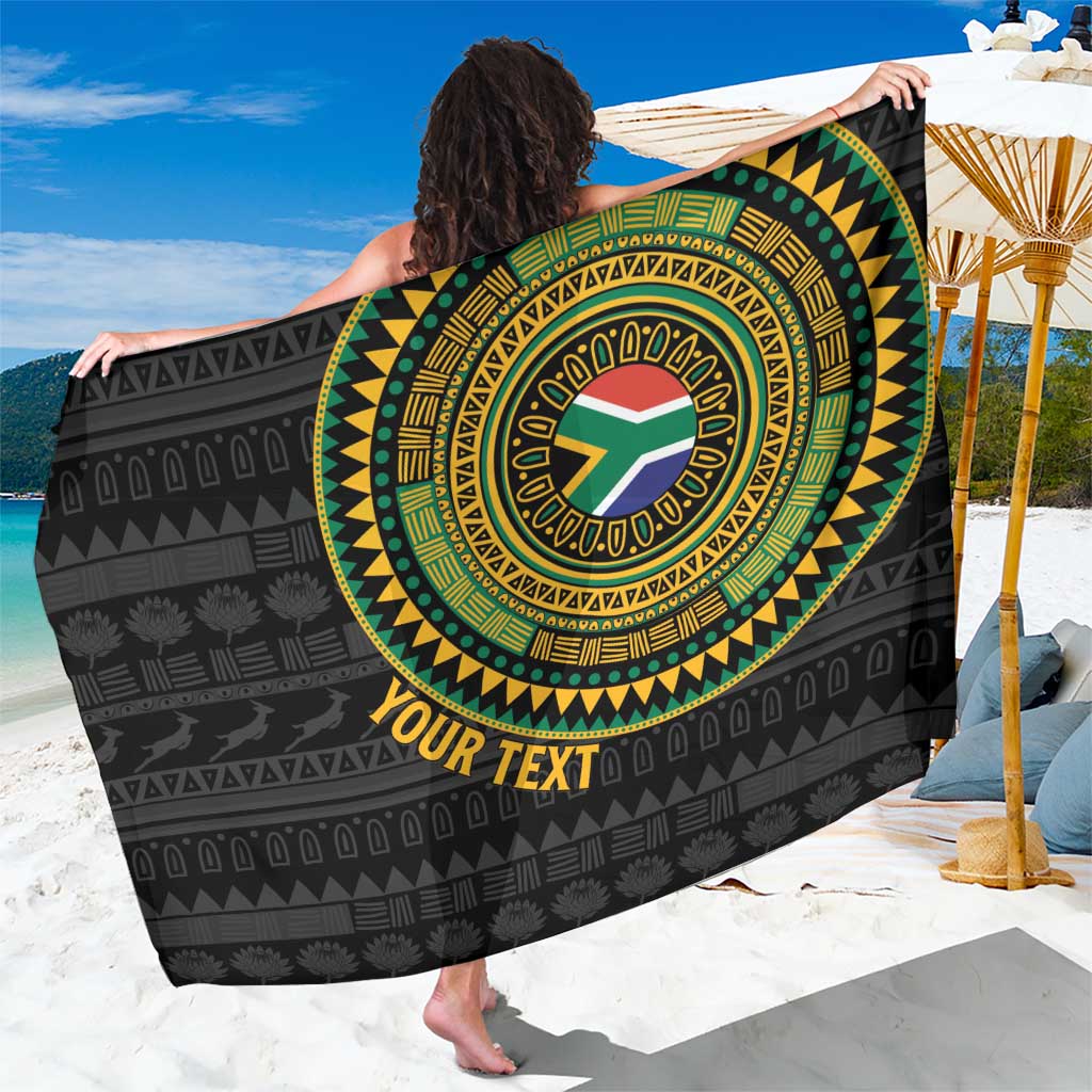 Personalised South Africa Sarong African Tribal Pattern