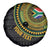 Personalised South Africa Spare Tire Cover African Tribal Pattern