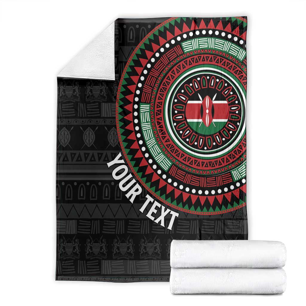 Personalised Kenya Blanket African Tribal Pattern