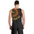 Personalised Ghana Men Tank Top African Tribal Mix Kente Patterns