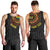 Personalised Ghana Men Tank Top African Tribal Mix Kente Patterns