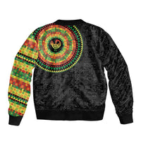Sankofa Bird Adinkra Symbols Bomber Jacket African Culture