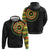 Sankofa Bird Adinkra Symbols Zip Hoodie African Culture