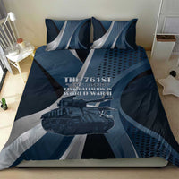 761st Tank Battalion WWII Bedding Set Black Panthers Tribute