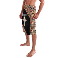 Personalized Ethiopian Orthodox Church Angel Lavalava Black Color