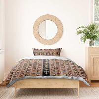 Ethiopian Tewahedo Angel Orthodox Bedding Set Black Color