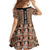 Personalized Ethiopian Tewahedo Angel Orthodox Family Matching Off Shoulder Maxi Dress and Hawaiian Shirt Black Color